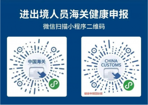 进出境人员海关健康申报